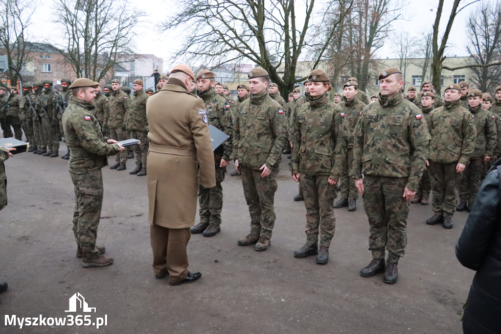 Fotorelacja: Defilada 13. Śląskiej Brygady Obrony Terytorialnej w Myszkowie