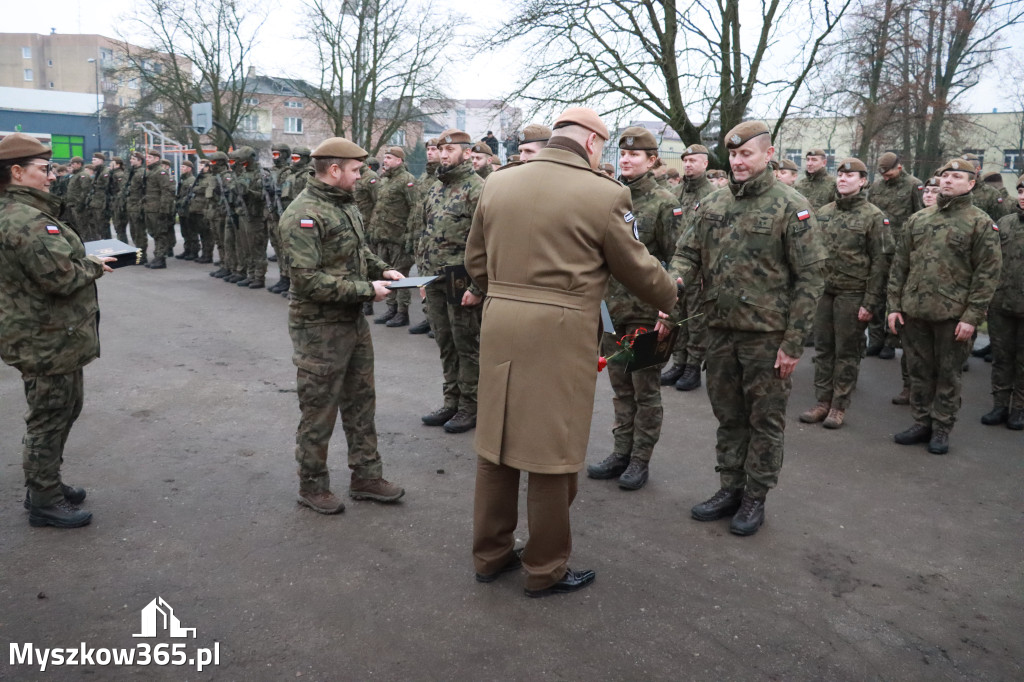 Fotorelacja: Defilada 13. Śląskiej Brygady Obrony Terytorialnej w Myszkowie