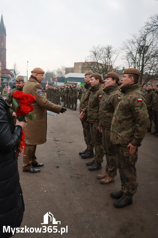 Fotorelacja: Defilada 13. Śląskiej Brygady Obrony Terytorialnej w Myszkowie