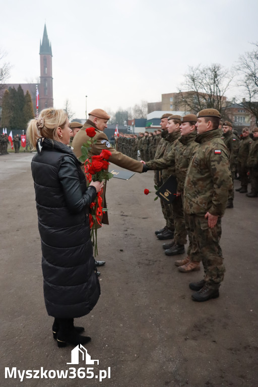 Fotorelacja: Defilada 13. Śląskiej Brygady Obrony Terytorialnej w Myszkowie