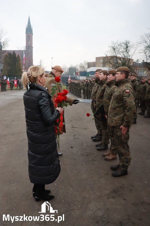 Fotorelacja: Defilada 13. Śląskiej Brygady Obrony Terytorialnej w Myszkowie