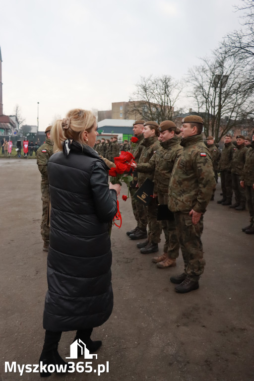 Fotorelacja: Defilada 13. Śląskiej Brygady Obrony Terytorialnej w Myszkowie