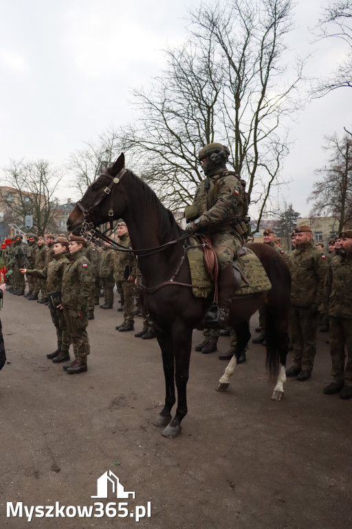 Fotorelacja: Defilada 13. Śląskiej Brygady Obrony Terytorialnej w Myszkowie