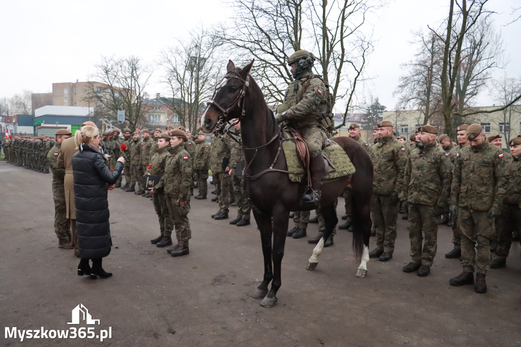 Fotorelacja: Defilada 13. Śląskiej Brygady Obrony Terytorialnej w Myszkowie