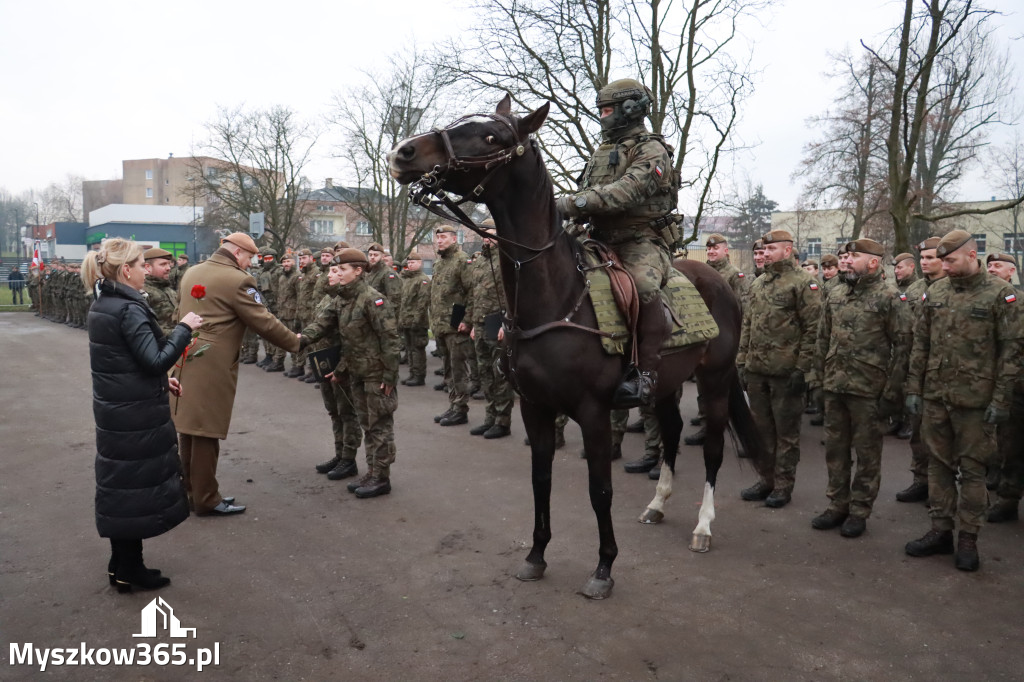 Fotorelacja: Defilada 13. Śląskiej Brygady Obrony Terytorialnej w Myszkowie