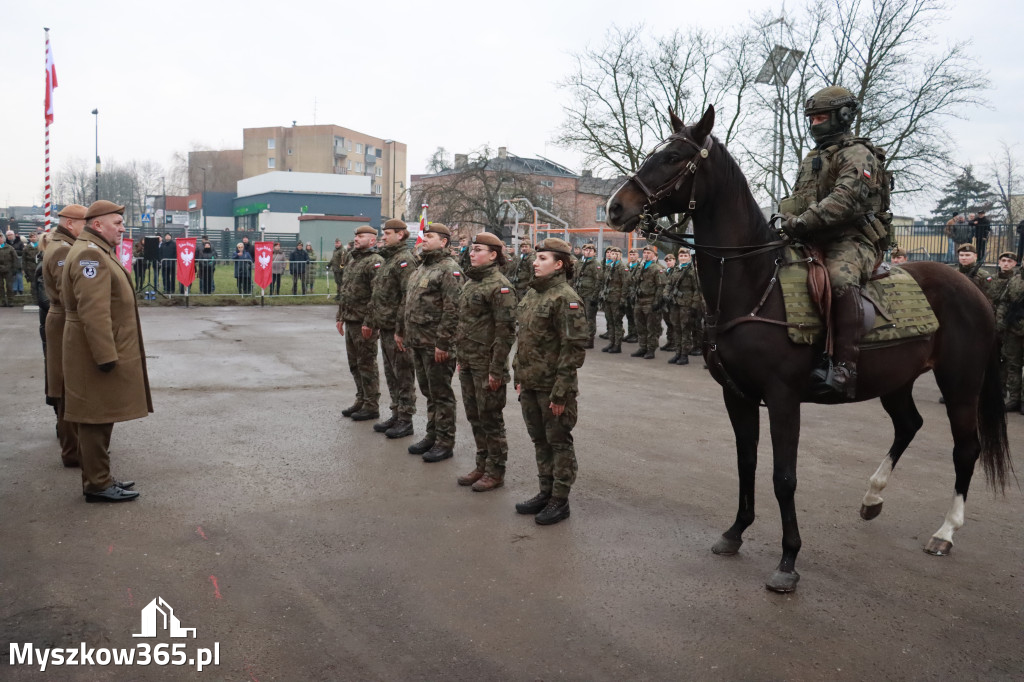 Fotorelacja: Defilada 13. Śląskiej Brygady Obrony Terytorialnej w Myszkowie