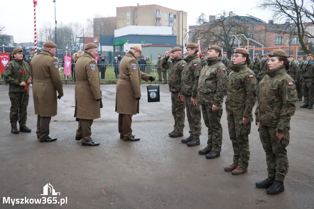 Fotorelacja: Defilada 13. Śląskiej Brygady Obrony Terytorialnej w Myszkowie