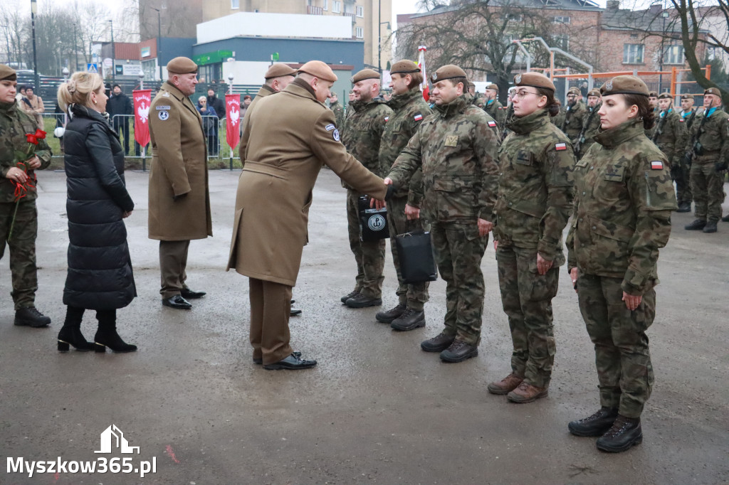 Fotorelacja: Defilada 13. Śląskiej Brygady Obrony Terytorialnej w Myszkowie