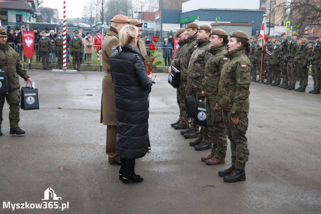 Fotorelacja: Defilada 13. Śląskiej Brygady Obrony Terytorialnej w Myszkowie
