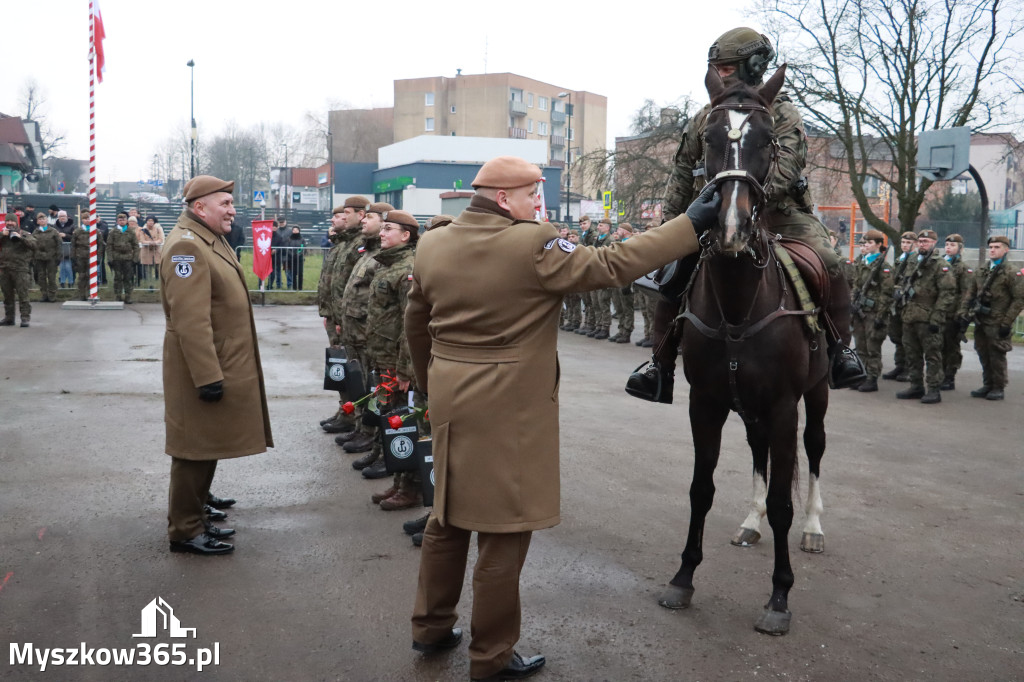 Fotorelacja: Defilada 13. Śląskiej Brygady Obrony Terytorialnej w Myszkowie