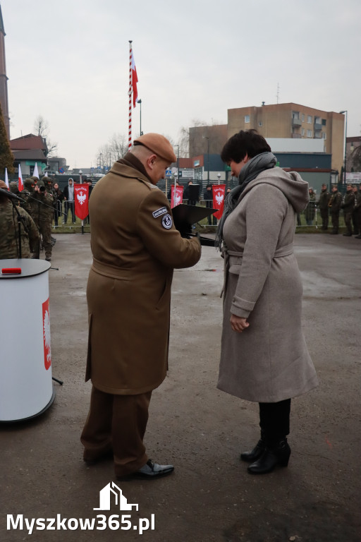Fotorelacja: Defilada 13. Śląskiej Brygady Obrony Terytorialnej w Myszkowie