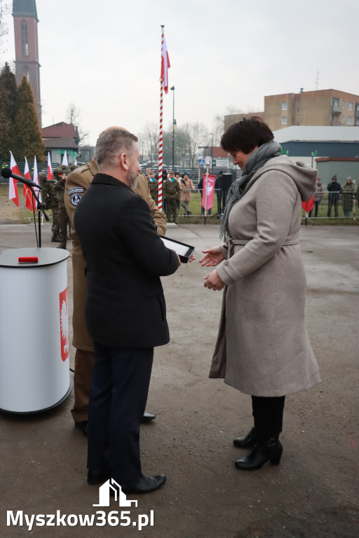 Fotorelacja: Defilada 13. Śląskiej Brygady Obrony Terytorialnej w Myszkowie