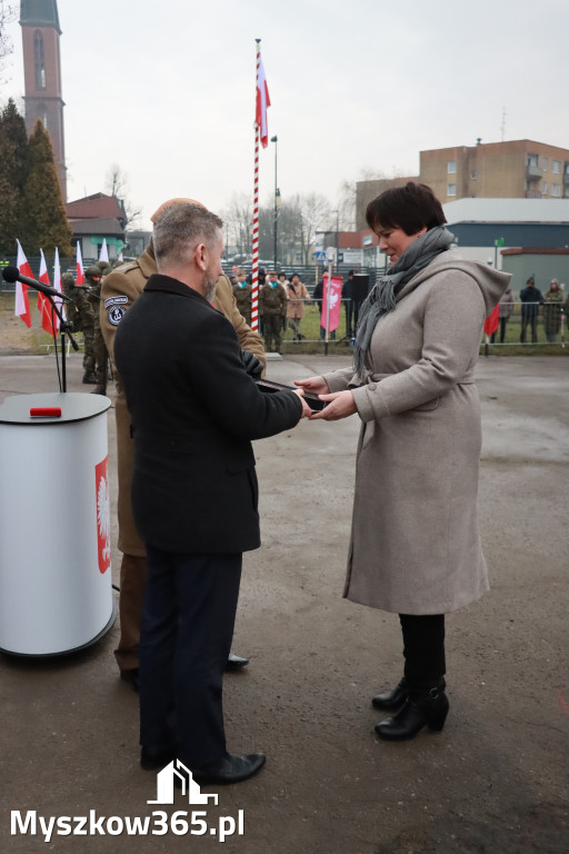 Fotorelacja: Defilada 13. Śląskiej Brygady Obrony Terytorialnej w Myszkowie