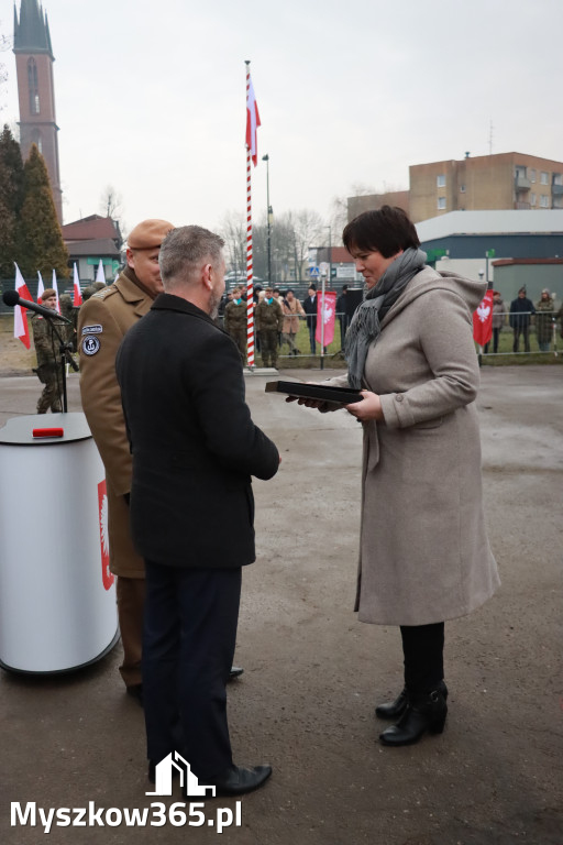 Fotorelacja: Defilada 13. Śląskiej Brygady Obrony Terytorialnej w Myszkowie