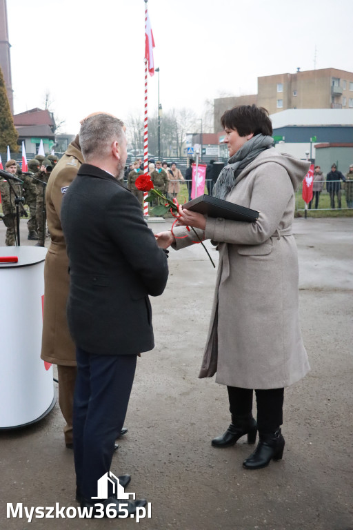 Fotorelacja: Defilada 13. Śląskiej Brygady Obrony Terytorialnej w Myszkowie