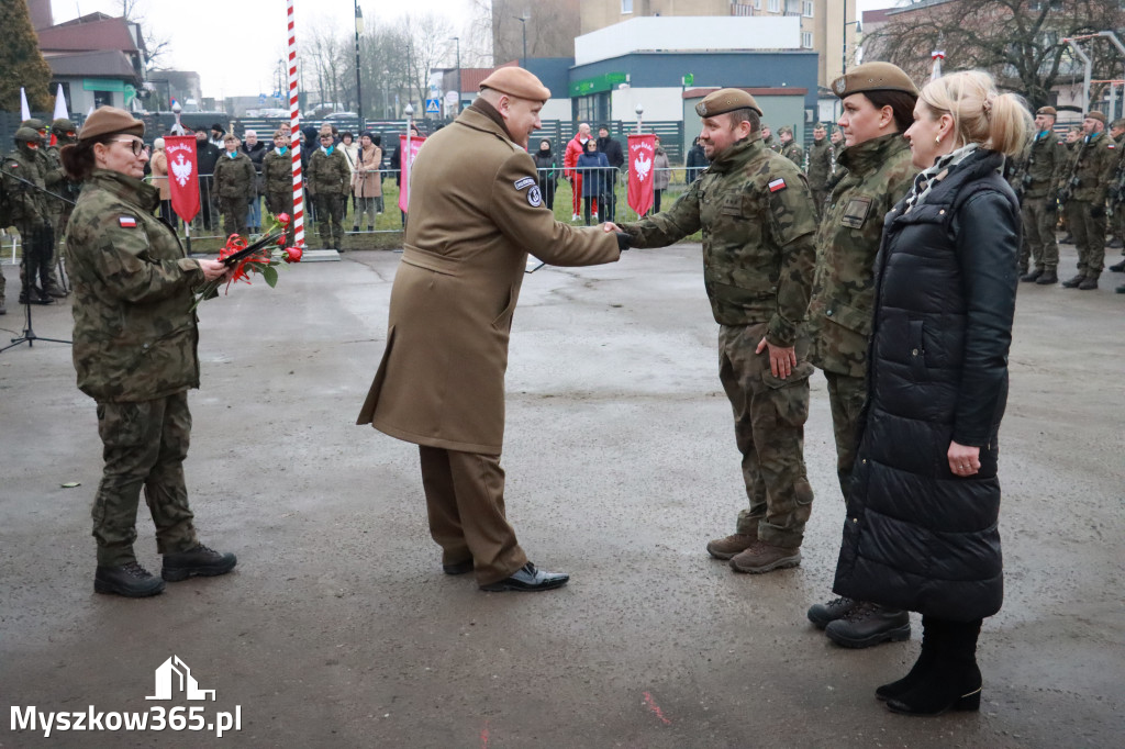 Fotorelacja: Defilada 13. Śląskiej Brygady Obrony Terytorialnej w Myszkowie