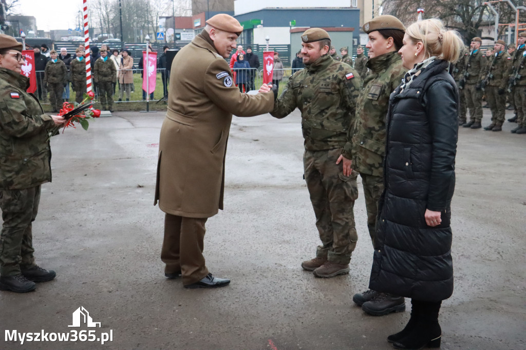 Fotorelacja: Defilada 13. Śląskiej Brygady Obrony Terytorialnej w Myszkowie