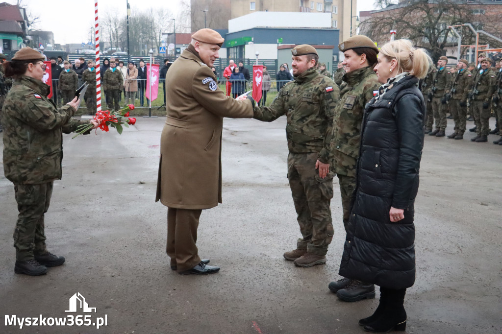 Fotorelacja: Defilada 13. Śląskiej Brygady Obrony Terytorialnej w Myszkowie