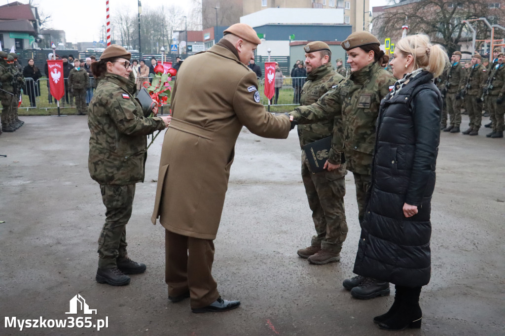 Fotorelacja: Defilada 13. Śląskiej Brygady Obrony Terytorialnej w Myszkowie