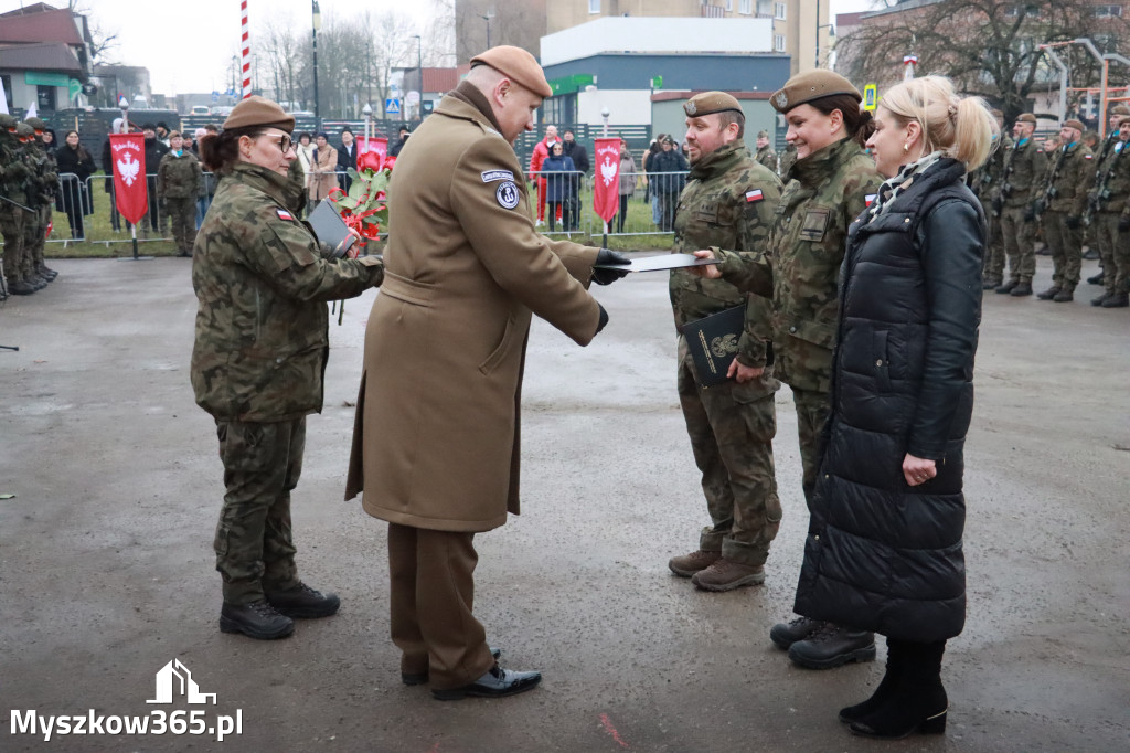 Fotorelacja: Defilada 13. Śląskiej Brygady Obrony Terytorialnej w Myszkowie