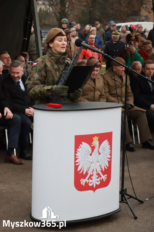 Fotorelacja: Defilada 13. Śląskiej Brygady Obrony Terytorialnej w Myszkowie