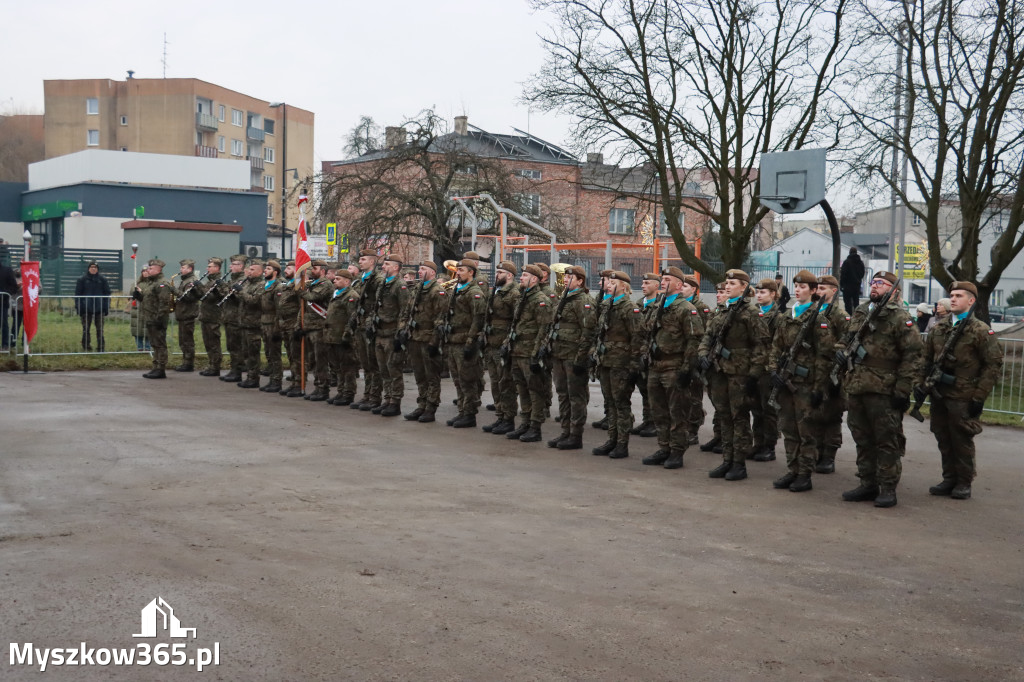 Fotorelacja: Defilada 13. Śląskiej Brygady Obrony Terytorialnej w Myszkowie