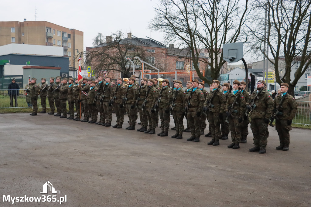 Fotorelacja: Defilada 13. Śląskiej Brygady Obrony Terytorialnej w Myszkowie
