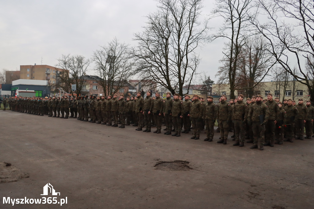 Fotorelacja: Defilada 13. Śląskiej Brygady Obrony Terytorialnej w Myszkowie