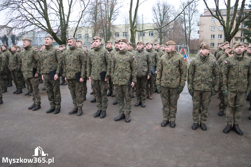 Fotorelacja: Defilada 13. Śląskiej Brygady Obrony Terytorialnej w Myszkowie
