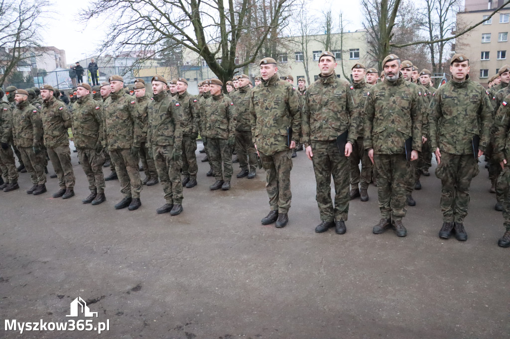 Fotorelacja: Defilada 13. Śląskiej Brygady Obrony Terytorialnej w Myszkowie
