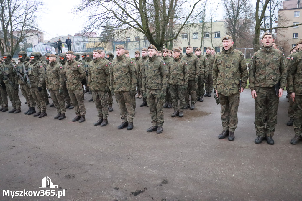 Fotorelacja: Defilada 13. Śląskiej Brygady Obrony Terytorialnej w Myszkowie