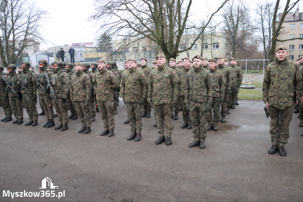 Fotorelacja: Defilada 13. Śląskiej Brygady Obrony Terytorialnej w Myszkowie
