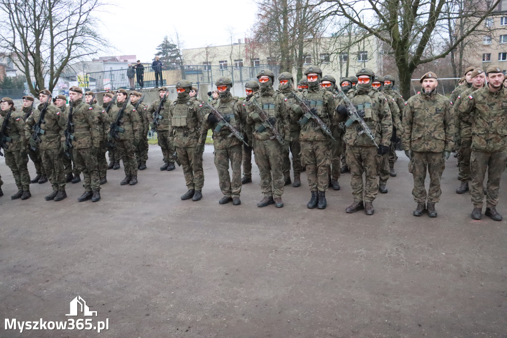 Fotorelacja: Defilada 13. Śląskiej Brygady Obrony Terytorialnej w Myszkowie