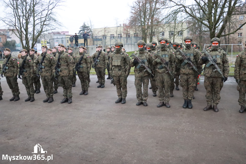 Fotorelacja: Defilada 13. Śląskiej Brygady Obrony Terytorialnej w Myszkowie