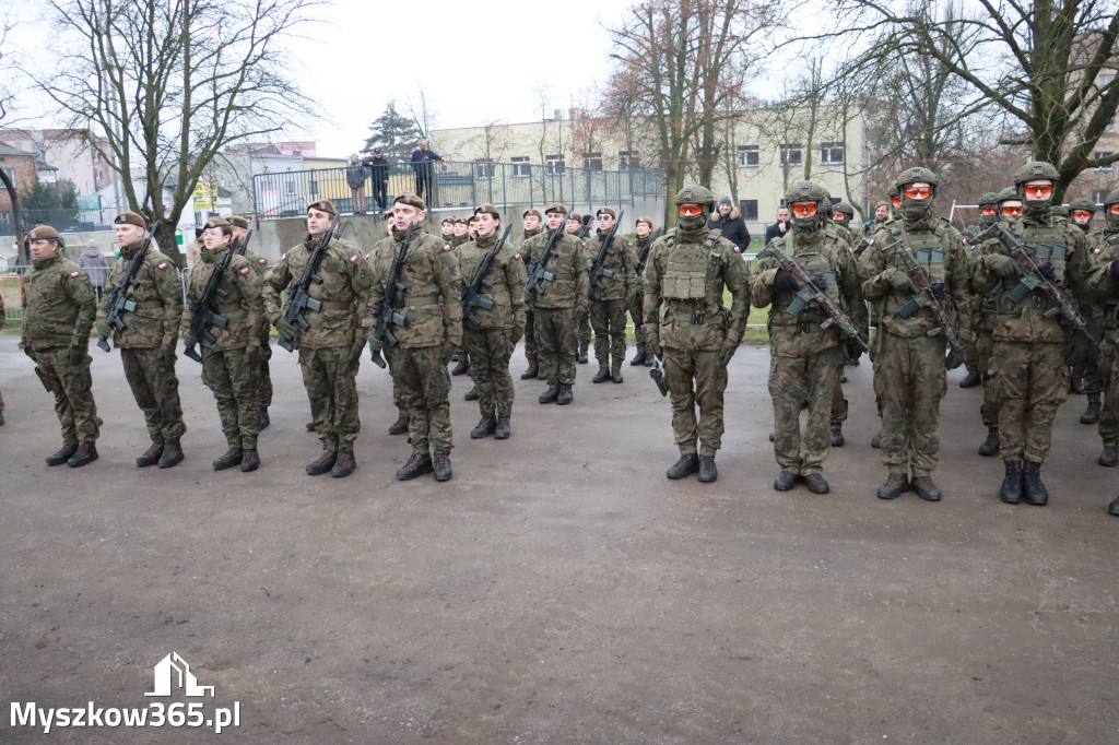 Fotorelacja: Defilada 13. Śląskiej Brygady Obrony Terytorialnej w Myszkowie