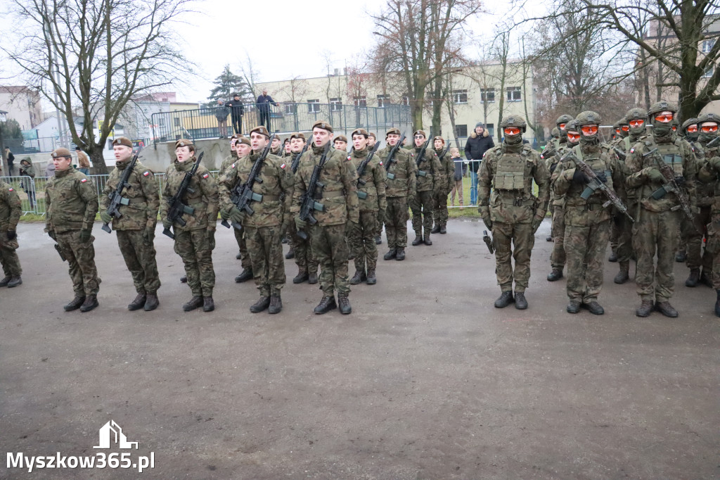 Fotorelacja: Defilada 13. Śląskiej Brygady Obrony Terytorialnej w Myszkowie
