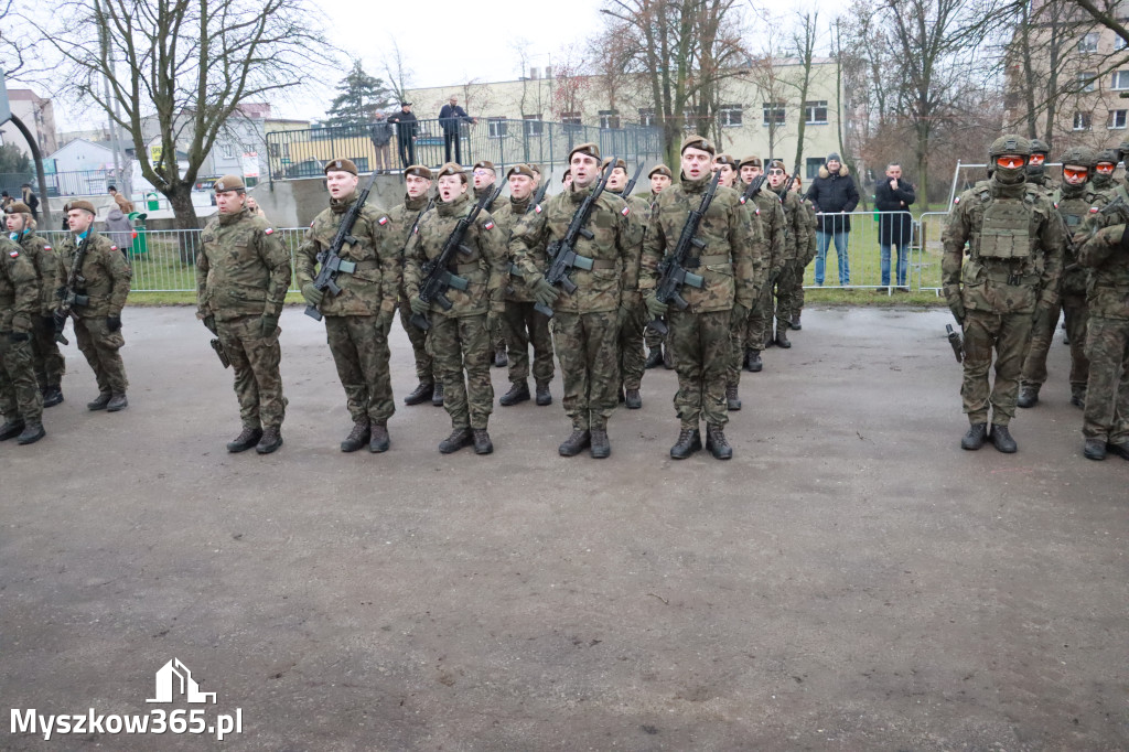 Fotorelacja: Defilada 13. Śląskiej Brygady Obrony Terytorialnej w Myszkowie