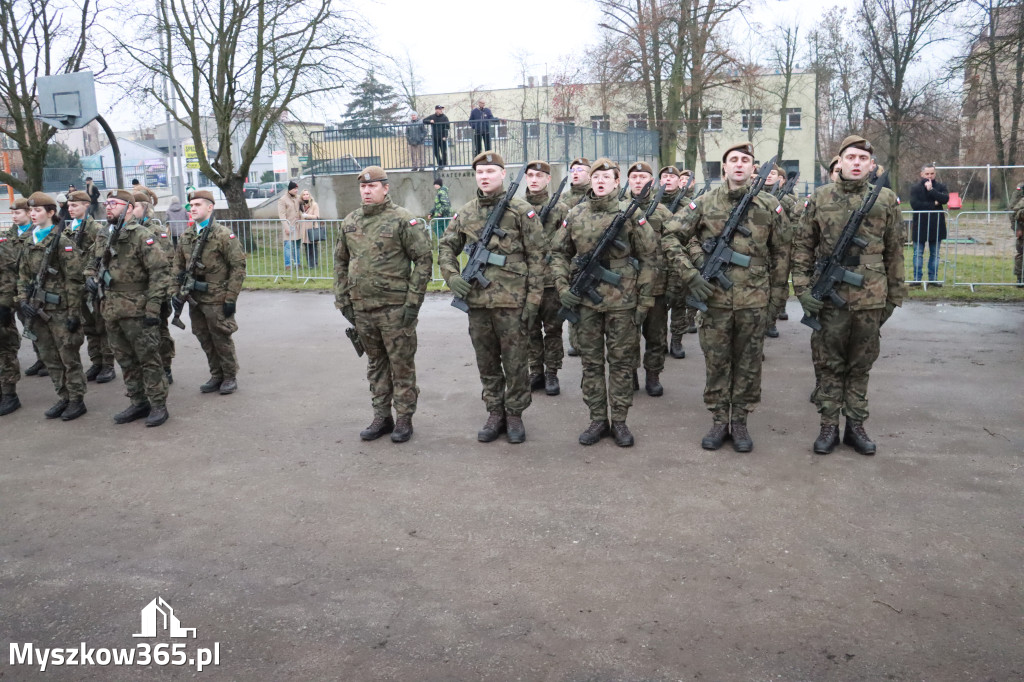 Fotorelacja: Defilada 13. Śląskiej Brygady Obrony Terytorialnej w Myszkowie