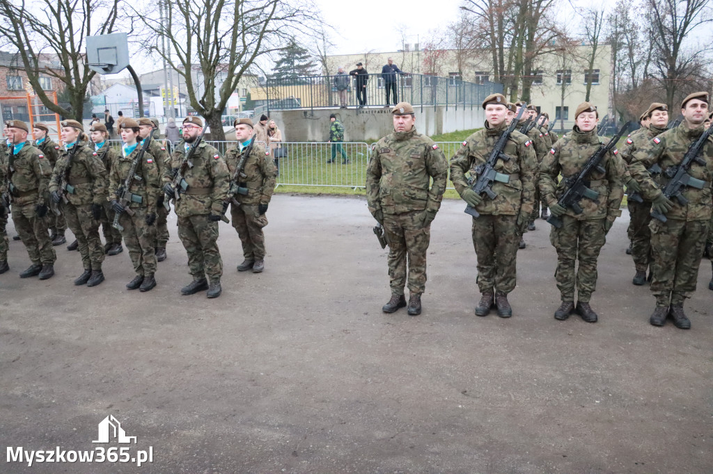 Fotorelacja: Defilada 13. Śląskiej Brygady Obrony Terytorialnej w Myszkowie