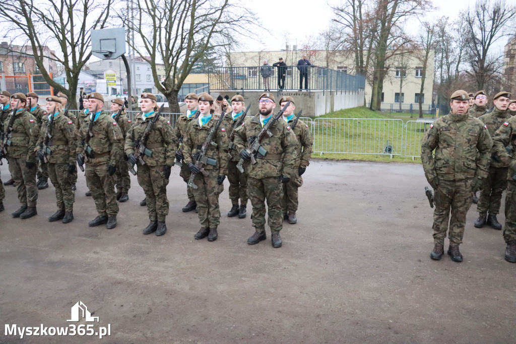 Fotorelacja: Defilada 13. Śląskiej Brygady Obrony Terytorialnej w Myszkowie