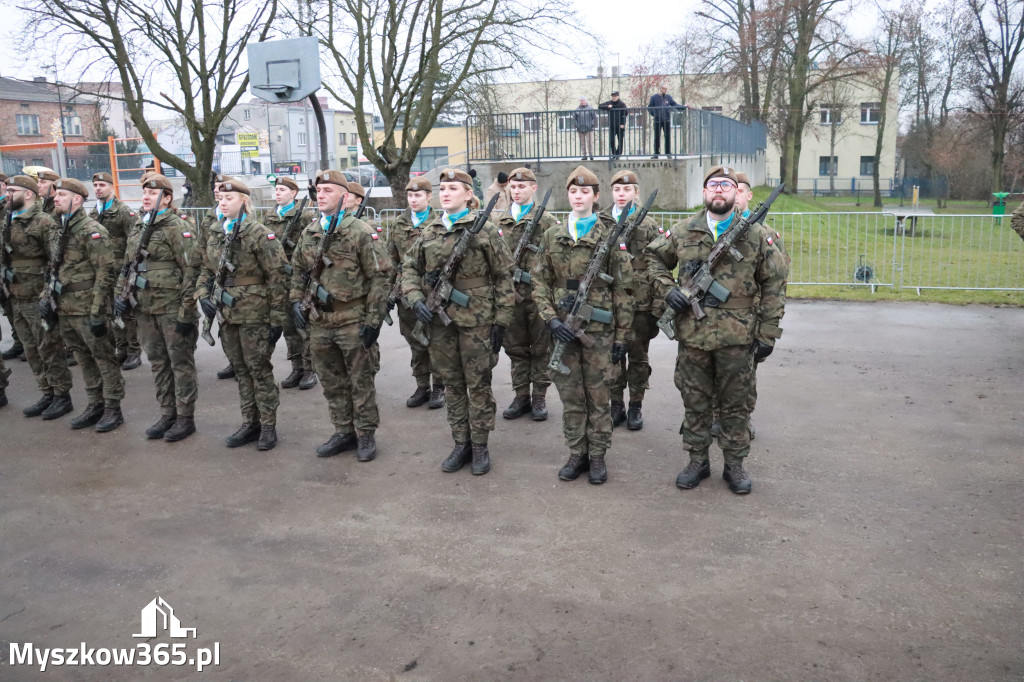 Fotorelacja: Defilada 13. Śląskiej Brygady Obrony Terytorialnej w Myszkowie