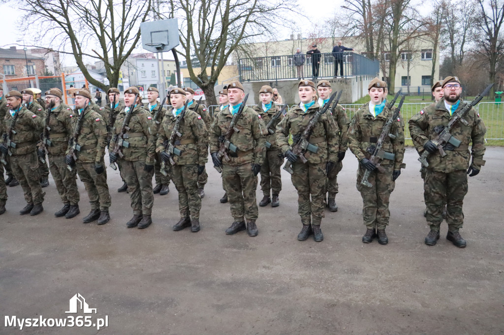 Fotorelacja: Defilada 13. Śląskiej Brygady Obrony Terytorialnej w Myszkowie