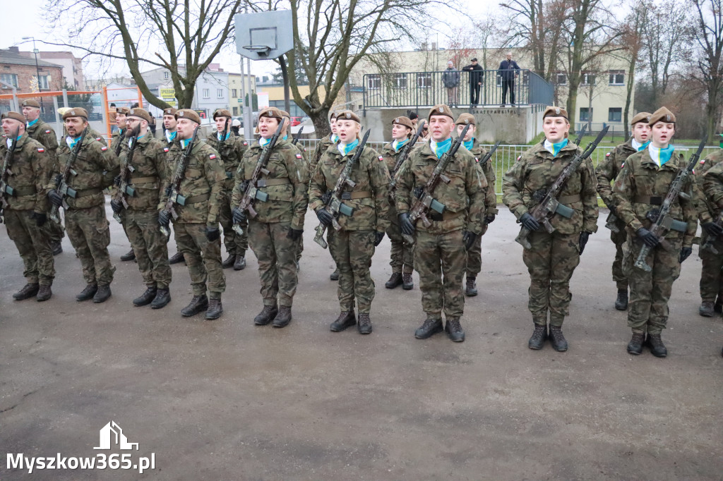 Fotorelacja: Defilada 13. Śląskiej Brygady Obrony Terytorialnej w Myszkowie