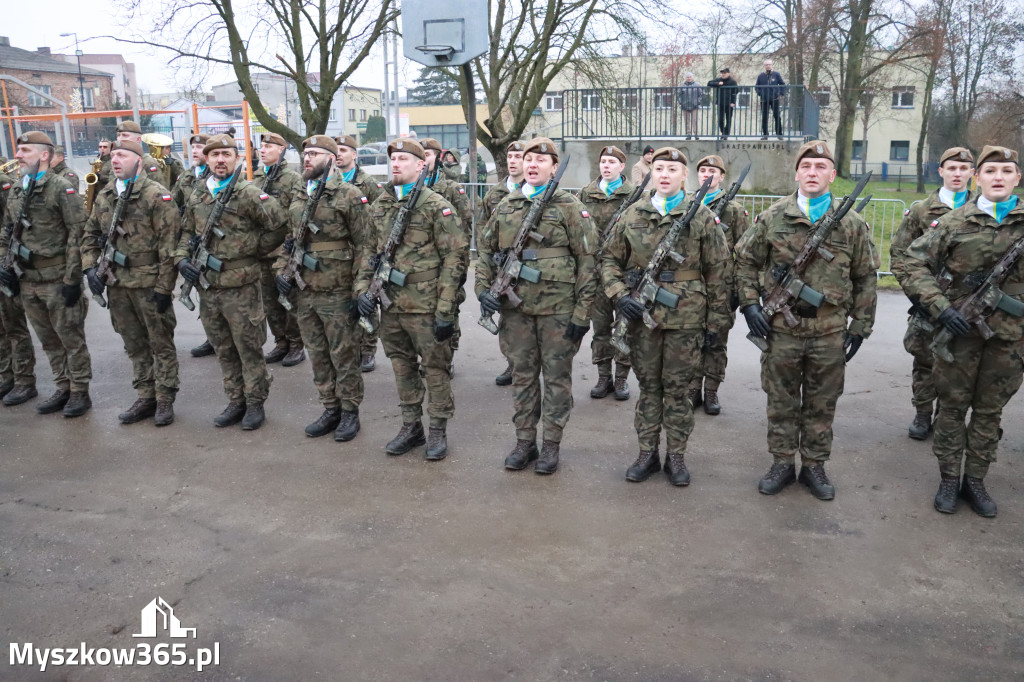 Fotorelacja: Defilada 13. Śląskiej Brygady Obrony Terytorialnej w Myszkowie