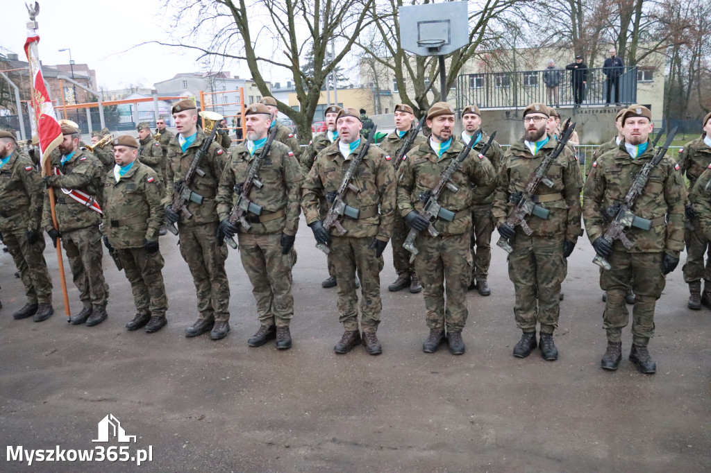 Fotorelacja: Defilada 13. Śląskiej Brygady Obrony Terytorialnej w Myszkowie