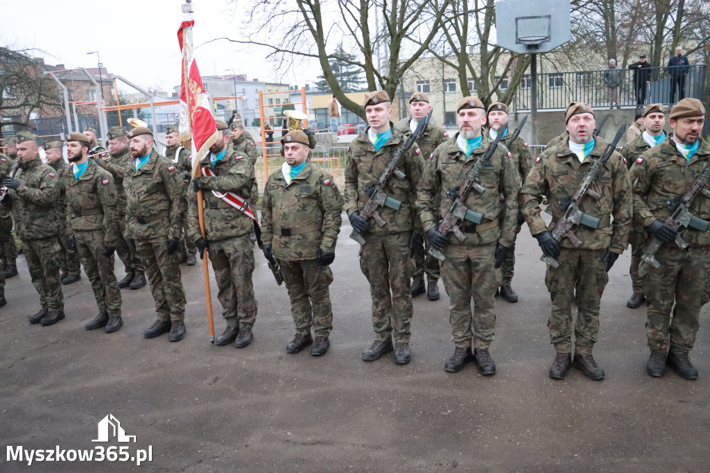 Fotorelacja: Defilada 13. Śląskiej Brygady Obrony Terytorialnej w Myszkowie