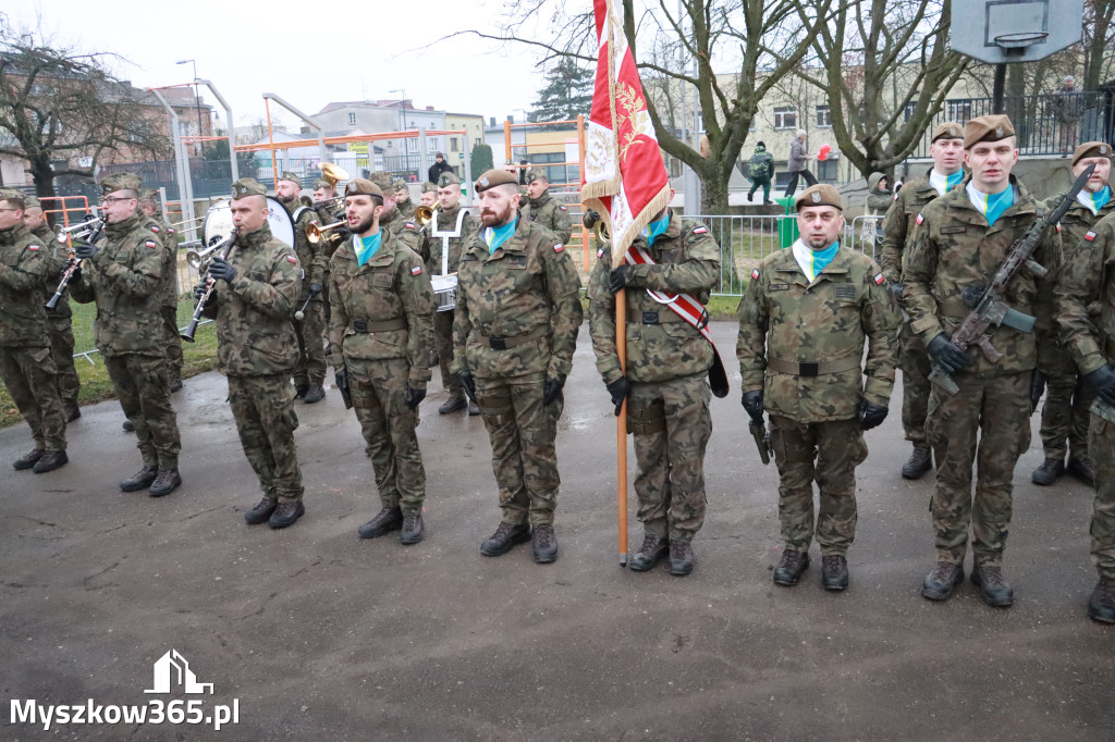 Fotorelacja: Defilada 13. Śląskiej Brygady Obrony Terytorialnej w Myszkowie