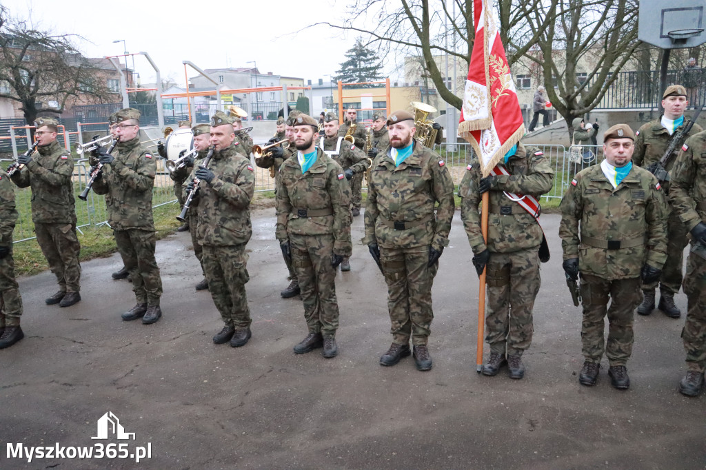 Fotorelacja: Defilada 13. Śląskiej Brygady Obrony Terytorialnej w Myszkowie