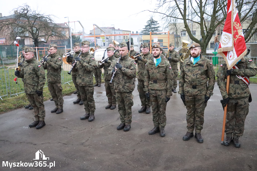 Fotorelacja: Defilada 13. Śląskiej Brygady Obrony Terytorialnej w Myszkowie