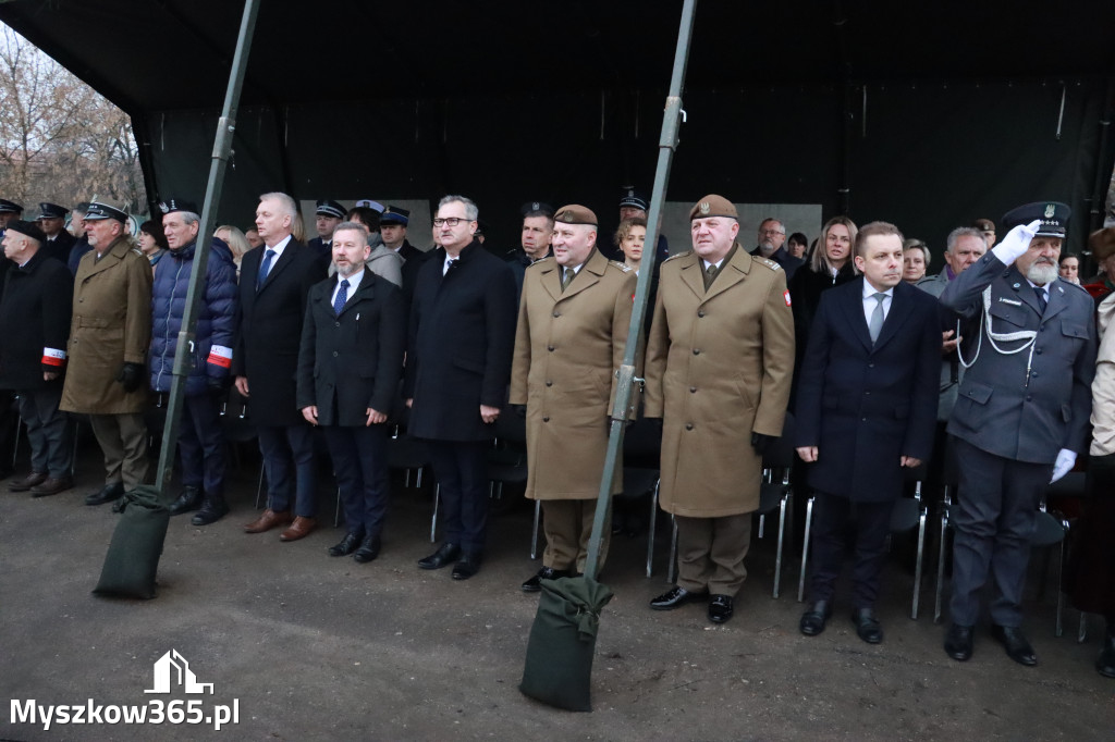 Fotorelacja: Defilada 13. Śląskiej Brygady Obrony Terytorialnej w Myszkowie